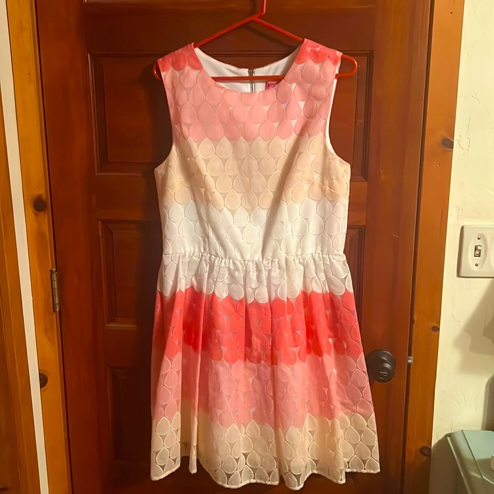 Betsey Johnson Embroidered Raindrop Dress